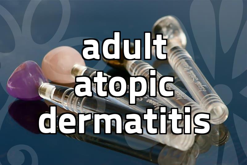 Atopic dermatitis clinic selection and treatment processes