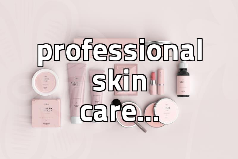 Professional aesthetic cosmetics product selection and utility